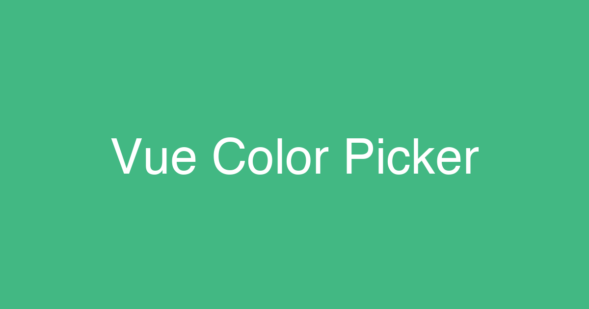 vue-color-picker